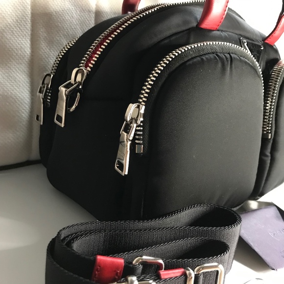 PRADA Bauletto Tessuto Pocket Runway Bag - Picture 2 of 6